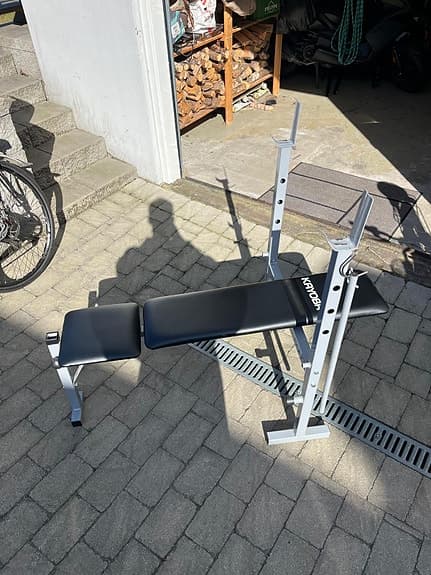 Justerbar träningsbänk 3 lägen
