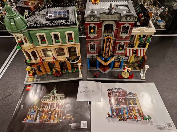 LEGO byggsatser blandade teman