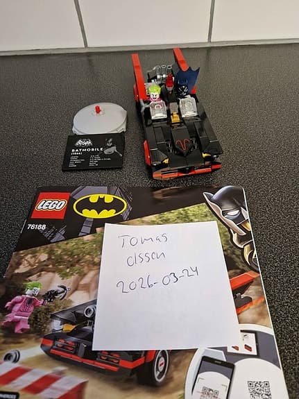 LEGO byggsatser blandade teman