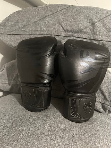 Boxningshandskar & boxningssäck i toppskick – knappt använda!