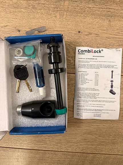 Båtmotorlås CombiLock Outboarder +50