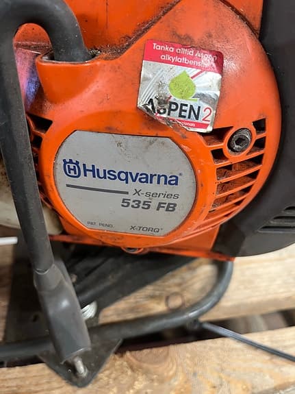 Husqvarna X-serien 535 FB röjsåg bensin orange