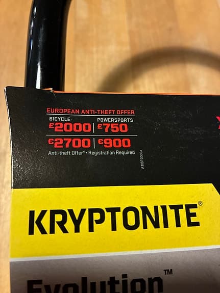 Kryptonite Evolution LS, 29.2cm.
