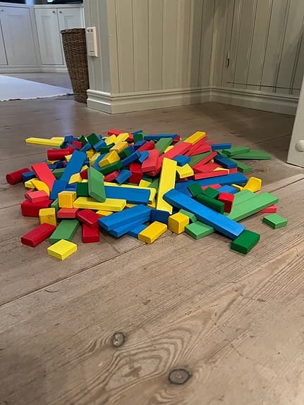 Byggklossar >200st