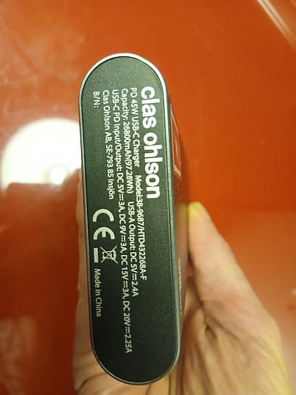 Powerbank med 45W PD