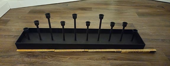 ljusstake bordsljustake ( 10 Ljusdal i låda )