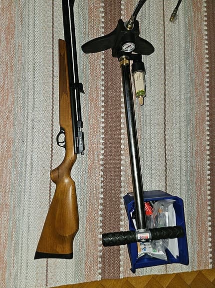 Diana Stormrider II 5,5 mm + Hill PCP Pump MK5