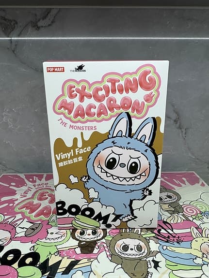 Labubu - The Monsters Exciting Macaron Pop Mart blind box