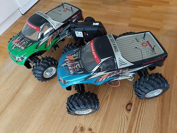 2 st RC monstertrucks – Cross Tiger