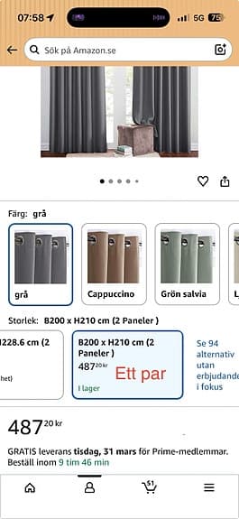 Gråa Gardiner - Mörkläggande