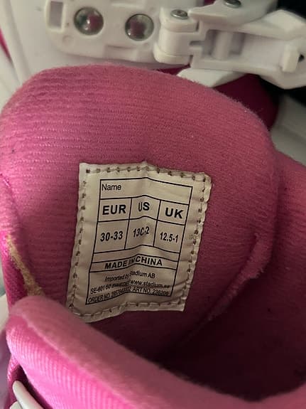 Rookie 4 skridskor barn storlek 30-33