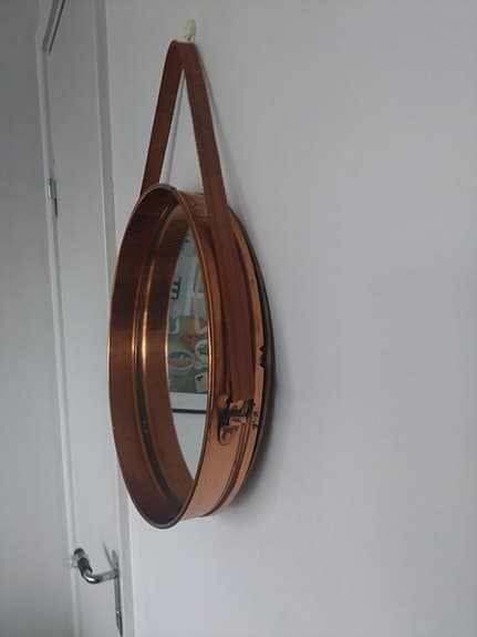 Spegel i koppar