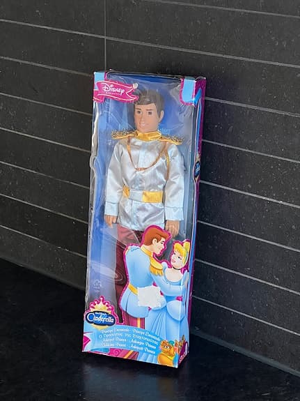 Disney Prins Charmig docka, oöppnad 2000-talet