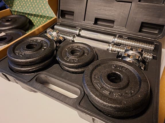 Hantlar o vikter helt NY