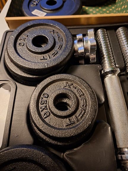 Hantlar o vikter helt NY