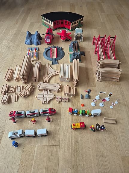 Brio trä tågetset deluxe