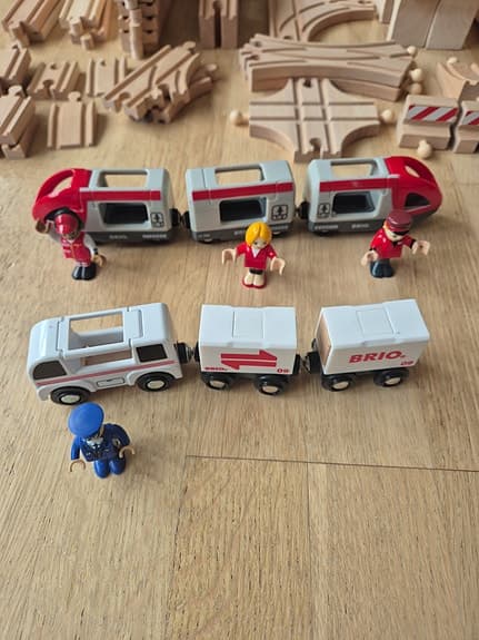 Brio trä tågetset deluxe