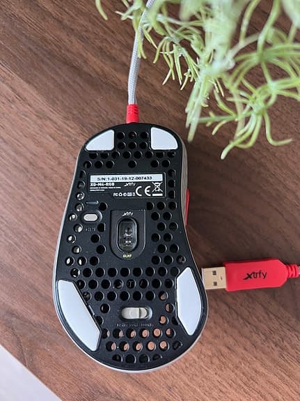 Xtrfy M4 lätt gamingmus, 69g, RGB