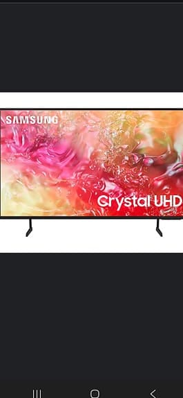 Samsung 50" crystal