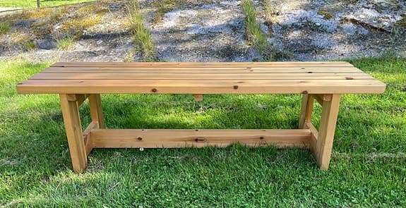 Bänk Hillerstorp Sweden