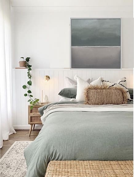 Stor tavla Transition Grön/Beige