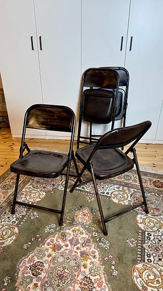Klappstolar 4 st