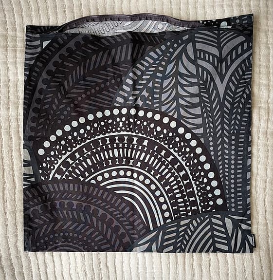 Marimekko kuddfodral svartgrå 50 x 50 cm