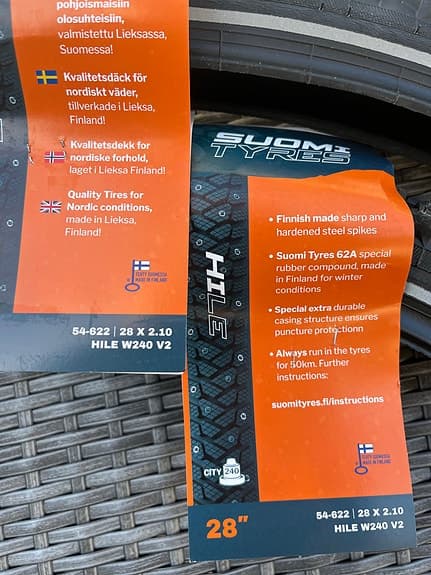 Suomi Tyres Hile W240 V2 dubbdäck 28 x 2.10
