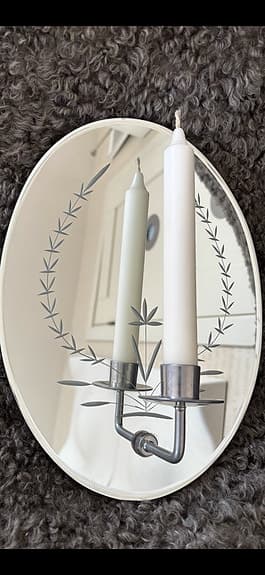 Spegellampett i stil med Art Deco