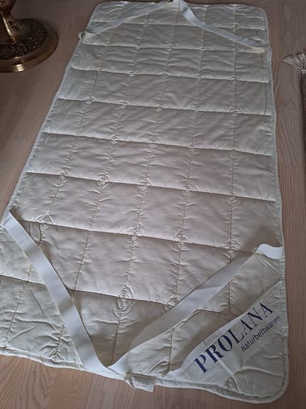 Prolana bäddmadrass skydd för spjälsäng 60x120 cm