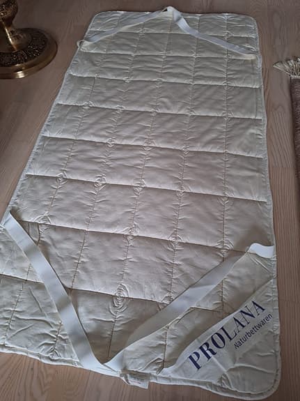 Prolana bäddmadrass skydd för spjälsäng 60x120 cm