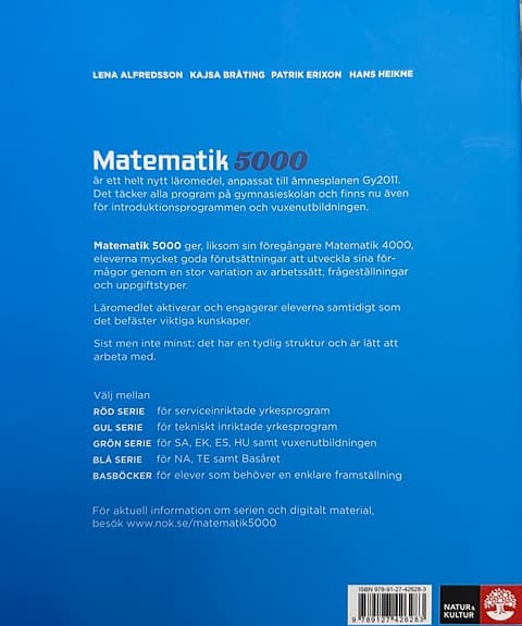 Matematik 5000 Kurs 3c lärobok