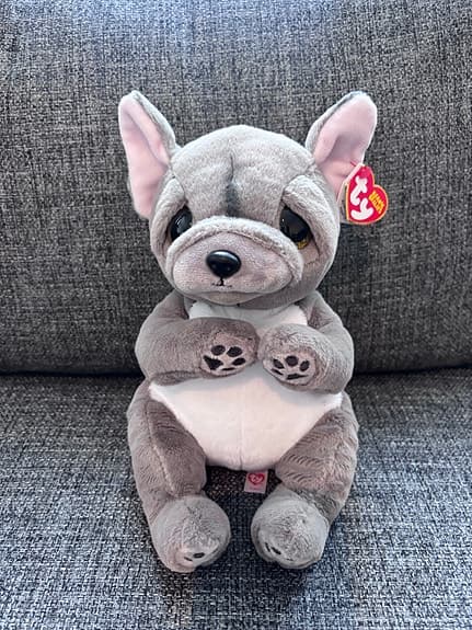 Ty gosedjur hund grå