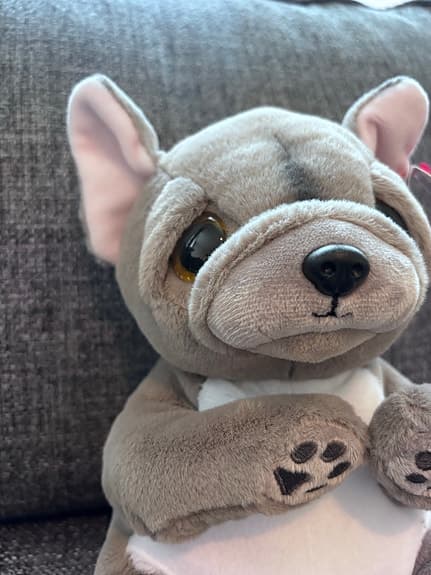Ty gosedjur hund grå