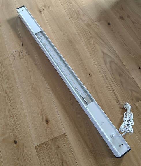 Takhängda belysningsarmaturer LED 45w/st ("lysrör").