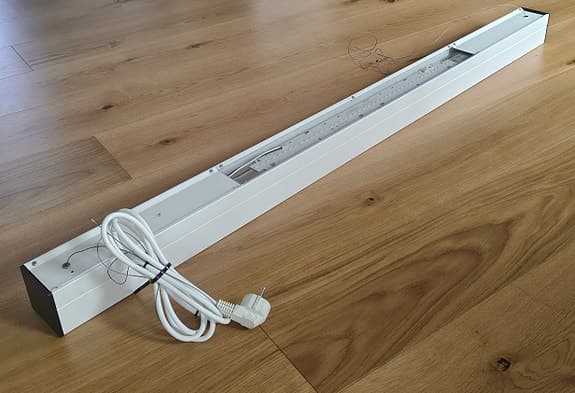 Takhängda belysningsarmaturer LED 45w/st ("lysrör").