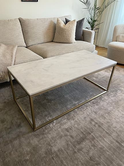 Soffbord marmor