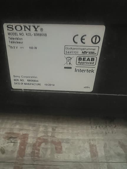 Sony KDL-50W685B tv