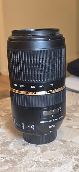 Tamron SP 70-300mm f/4-5.6 Di VC USD – skarpt telezoom i toppskick – 3000kr