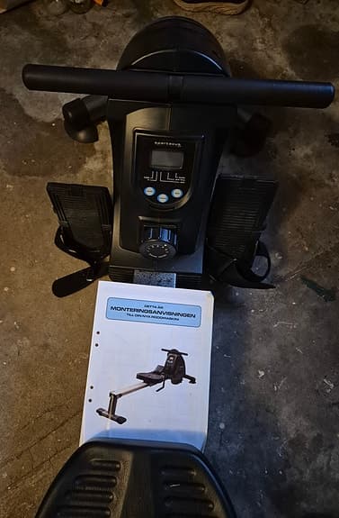 Spartacus roddmaskin med träningsdator.