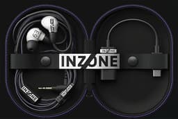 INZONE E9 Wired In-Ear Monitor for Gaming | White