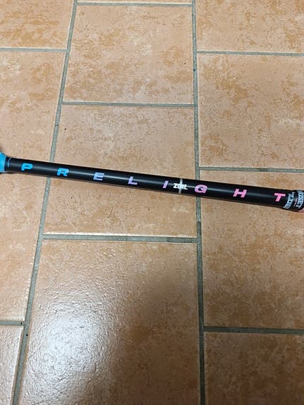 Prelight innebandyklubba blå klubba rosa grepplinda