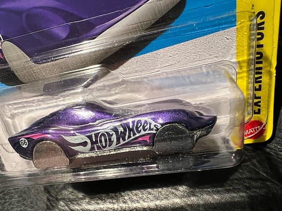 Hot Wheels Coupé Clip leksaksbil lila
