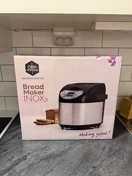 OBH Nordica Inox brödmaskin
