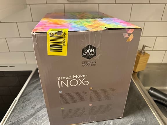 OBH Nordica Inox brödmaskin
