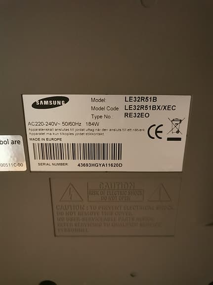 Samsung tv 32"