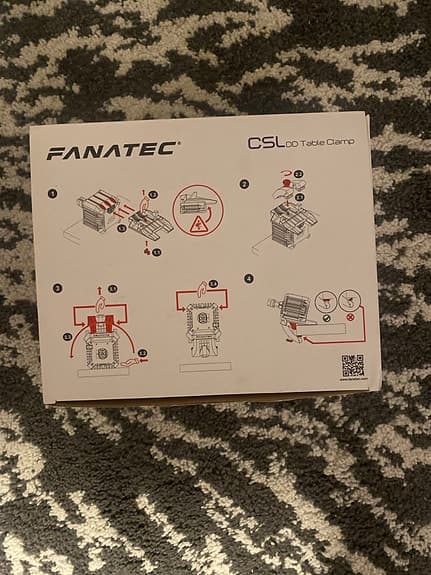 Fanatec CSL DD Table Clamp konsoltillbehör