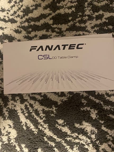 Fanatec CSL DD Table Clamp konsoltillbehör