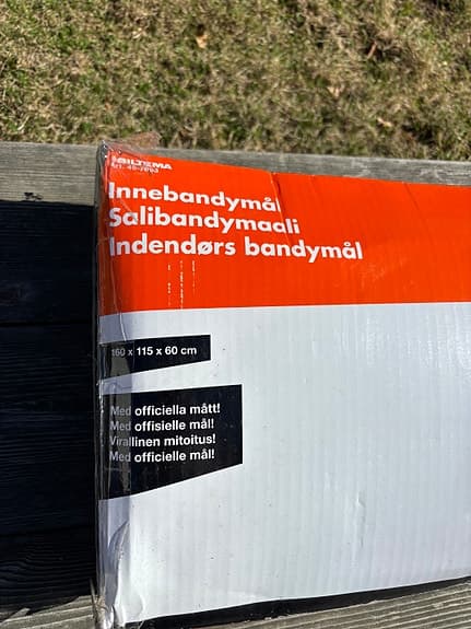 Innebandymål 160 x 115 x 60 oöppnad förpackning