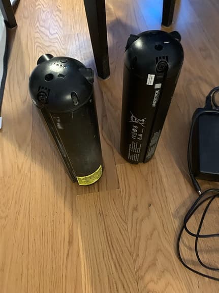 Monty elcykel trehjuling batterier